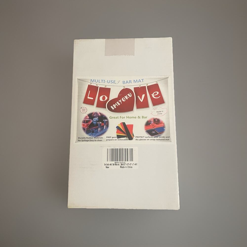 Imiyoku Home And Bar Mat Set Coasters Bar Caddy Bar Mats Set